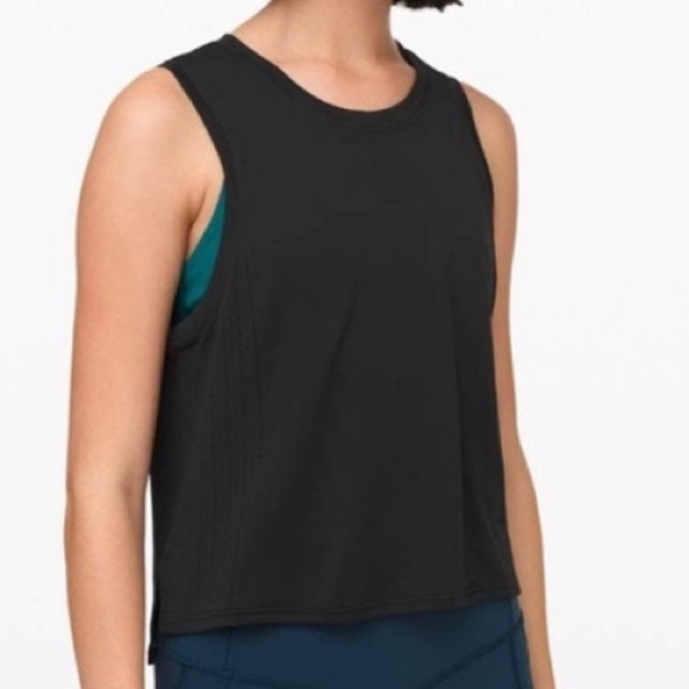 NWT Lululemon Train To Be Tank Black 4